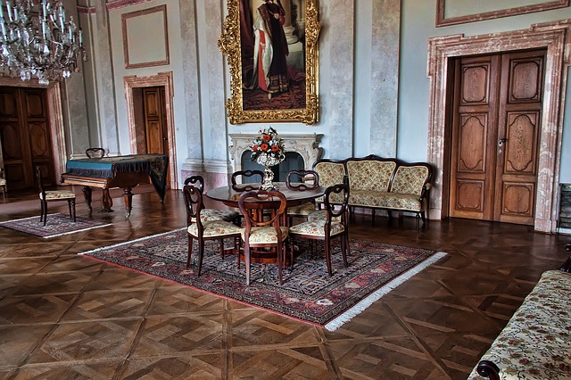interiér zámku